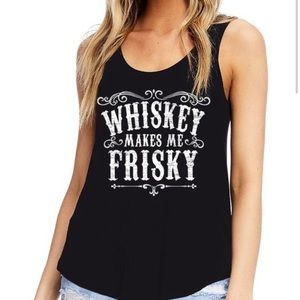 Whiskey Makes Me Frisky Tank